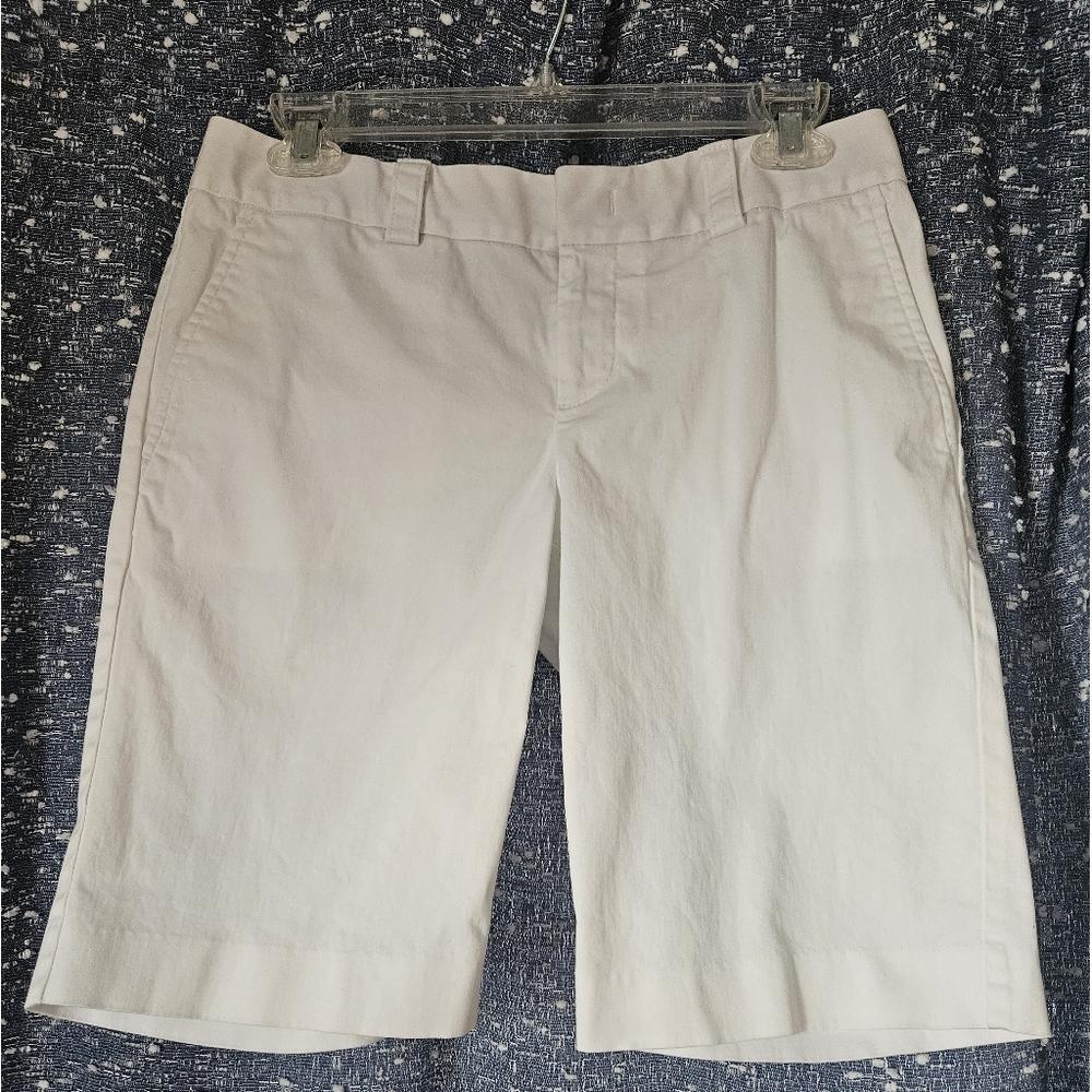 J. Crew Off White Shorts Size 4